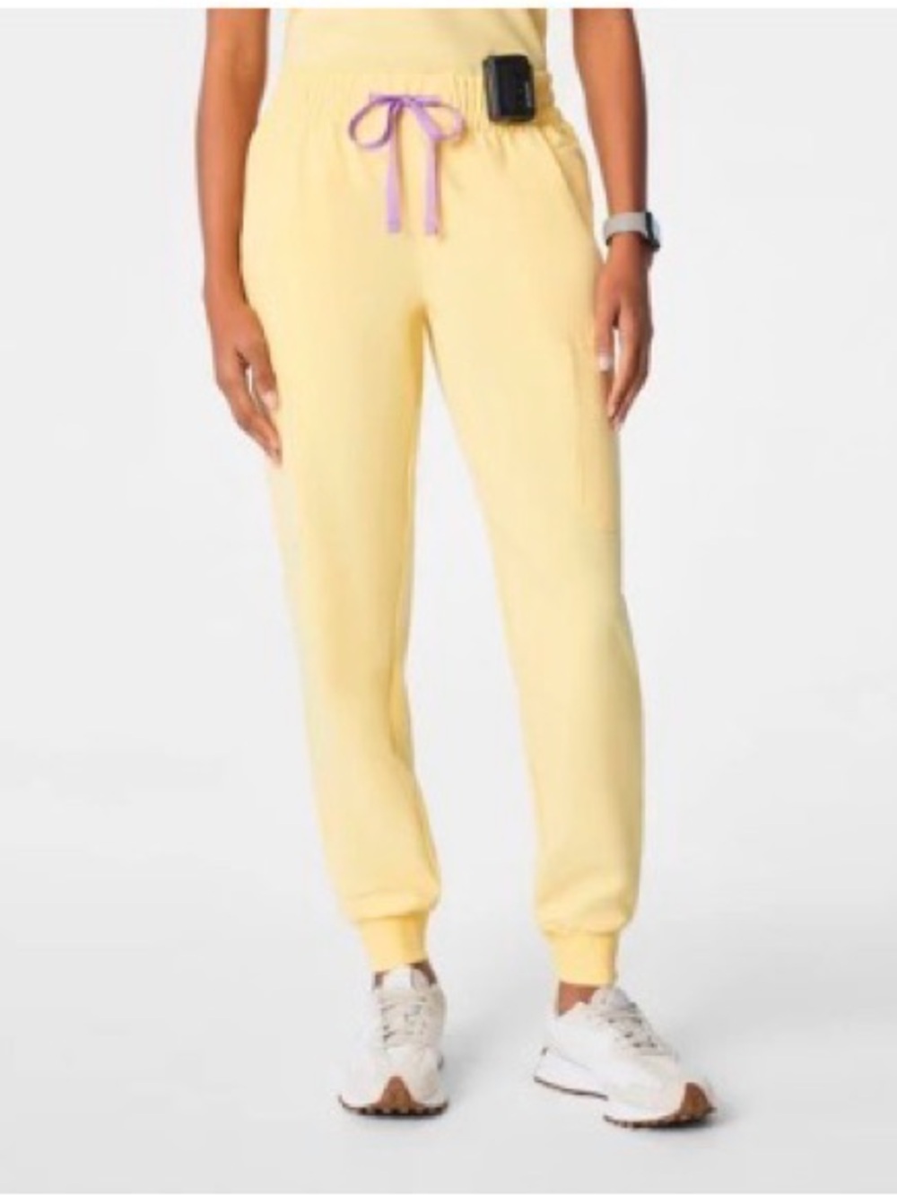 FIGS Butter Yellow Women Uman Joggers